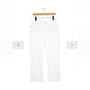 Brunello Cucinelli Wider Leg Jeans- 46:/10
	•	White
	•	High-Rise